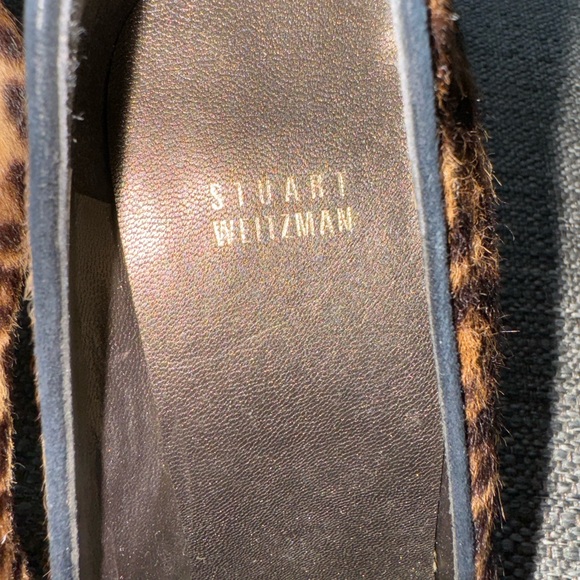 EUC STUART WEITZMAN AUTH Women Leopard Print CalfHair Uprise Loafer
Pump Sz 10 - Picture 4 of 10